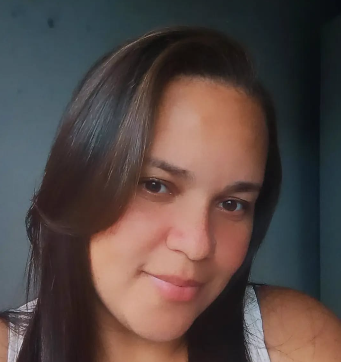 Foto de Bia Santos, pessoa que deu o depoimento